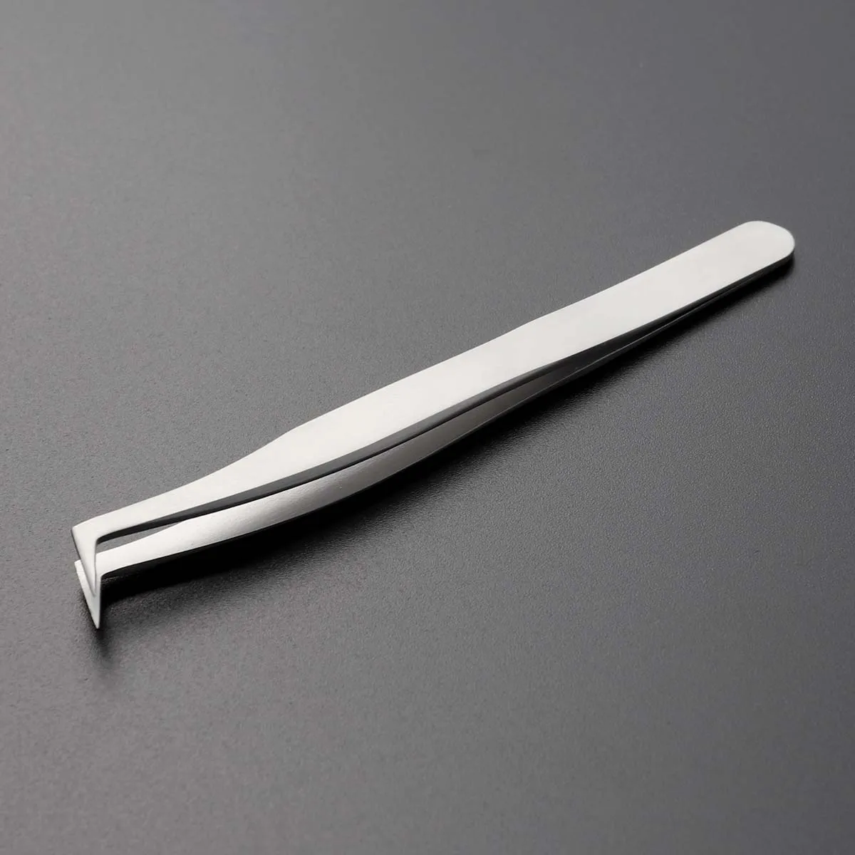 Stainless Steel Fake Eyelashes Tweezers 7 Shaped Clip High Precision Grafting Applicator for Eyelash Extension Makeup Tool Set