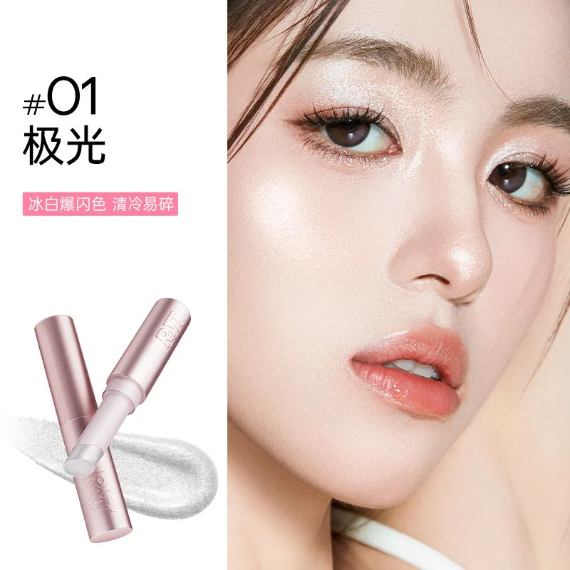RMT Multi-Effekt All-in-One Illuminating Jelly Eyeshadow Stick Highlighter Stick Lippenpflege Voll und Langanhaltend Wasser-Glanz Multi