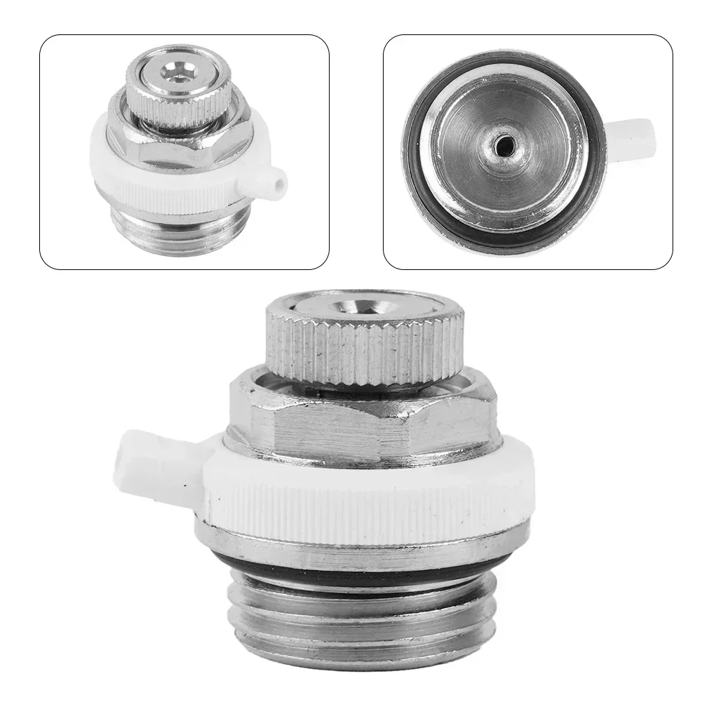 1/2/3/5pcs Vent Valve 27 X 26 X 26 Mm Automatic Air Vent Auto Cut-off Self Bleeding Radiator Valves Home Renovation Parts