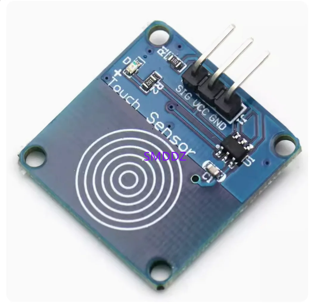 10 ชิ้น/TTP223 โมดูลเซ็นเซอร์สัมผัสเซ็นเซอร์สวิตช์สัมผัสแสง