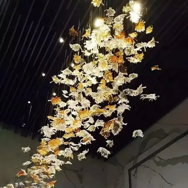 Customizable Luxury Chandeliers for Living Room Villas Hotel Decoration Pendant Light Dining Room Light Chandelier Hotel Lobby