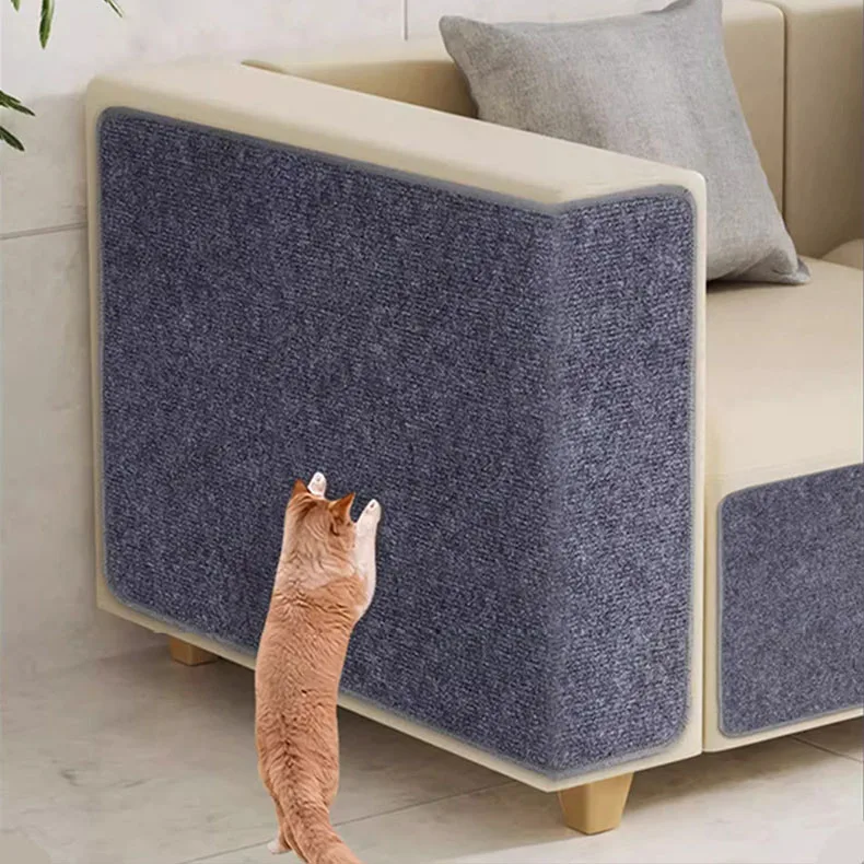 Cat-attached Vertical Carpeting Scream Wall Tattanor Large-size precut repair patch for sofa foam