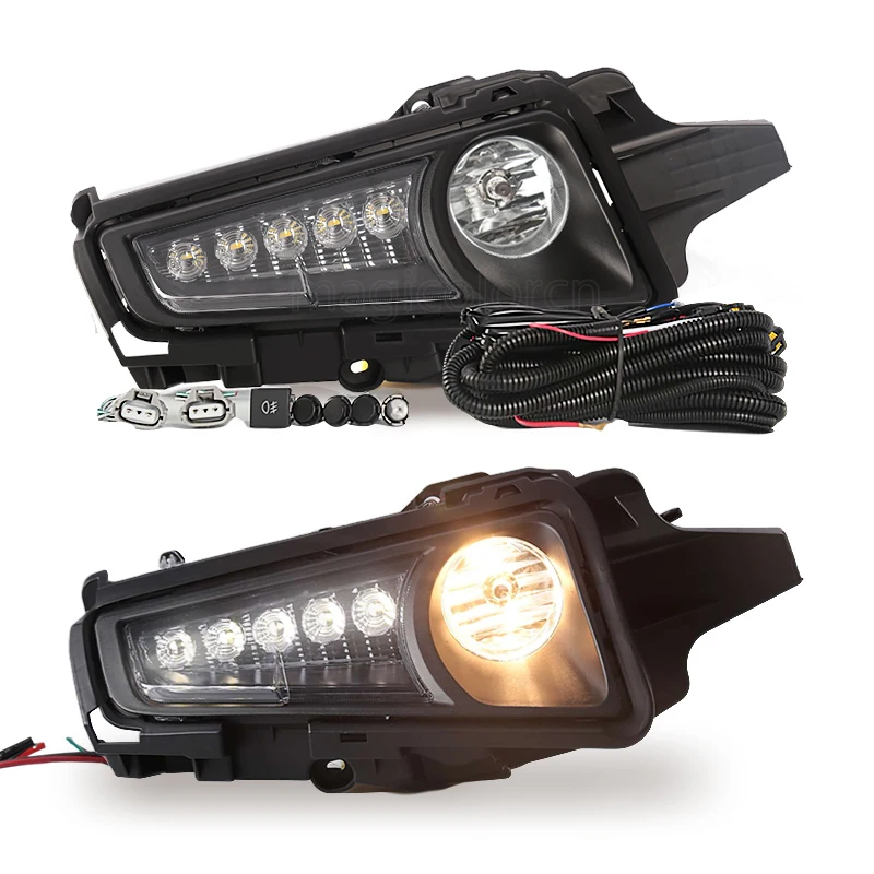 

Fog Lamp+DRL Daytime Running Light Accessories for Toyota Hiace Commuter GL H300 2019 2020