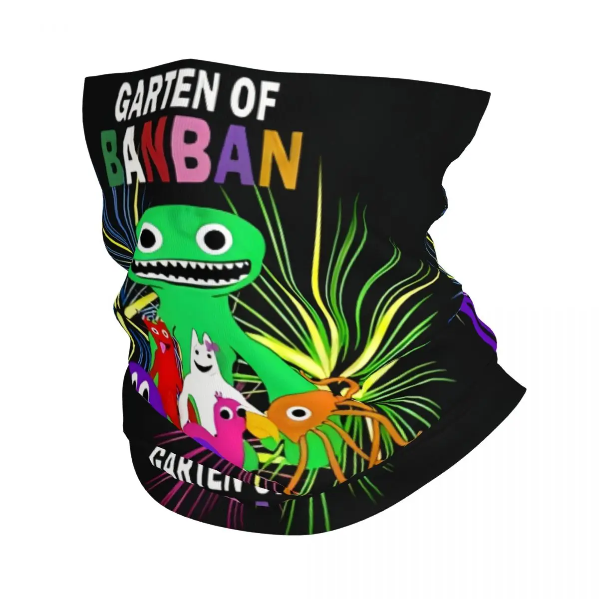 

Пользовательские игры Gartens Of BanBan, зимняя повязка на голову с героями мультфильмов, теплая повязка на голову для мужчин и женщин, лыжный бег, шарф-труба, бандана, гетры