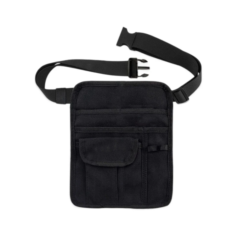 Server Waist Pouch, Quality Restaurant Waiter Waist Pouch Bag With Adjustable Belt, Utility Money Bag, Serving Apron