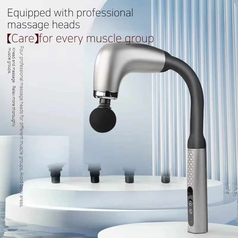 U-شكل هوك فآسيا بندقية الكهربائية الكتف الرقبة تدليك مُدلك بالاهتزاز العضلات الاسترخاء اللياقة البدنية الوجه Embed مدلك الوجه #3