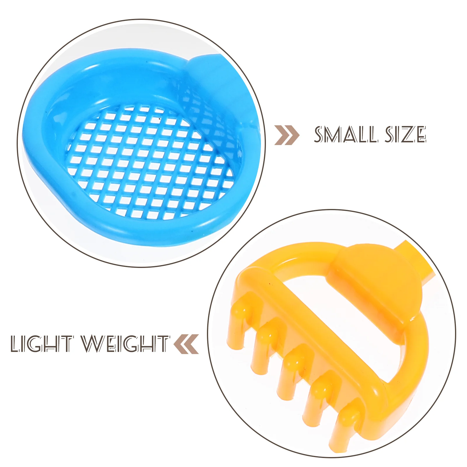 4 szt. Zabawki plażowe dla dzieci zabawki dla dzieci zagrajcie ciekawe przenośne, odporne na zużycie plastikowe zabawki