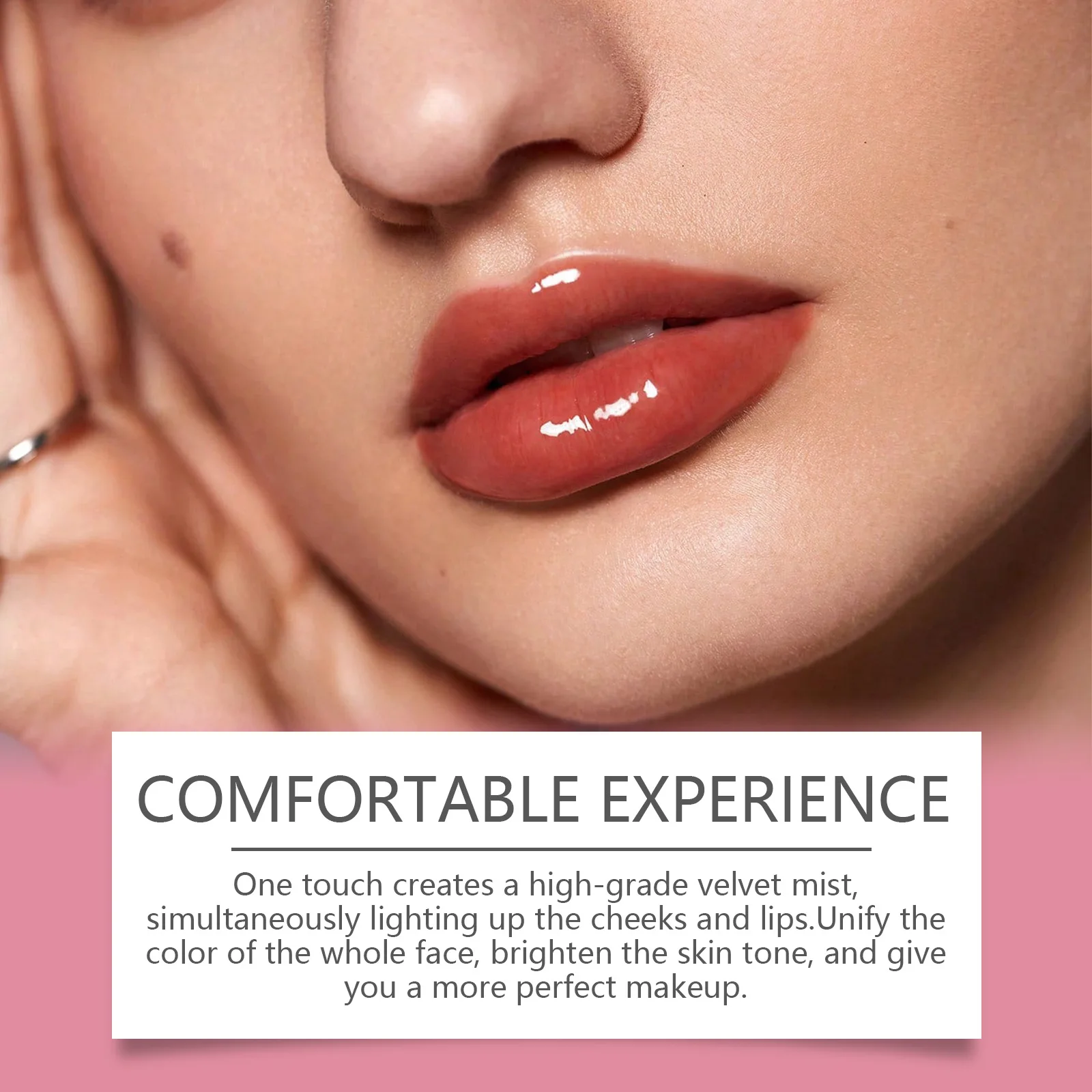 4-kolorowy błyszczyk do ust typu peel-off, wodoodporny, zmywalny, długotrwały płynny szminka, kosmetyk do koloryzacji ust.