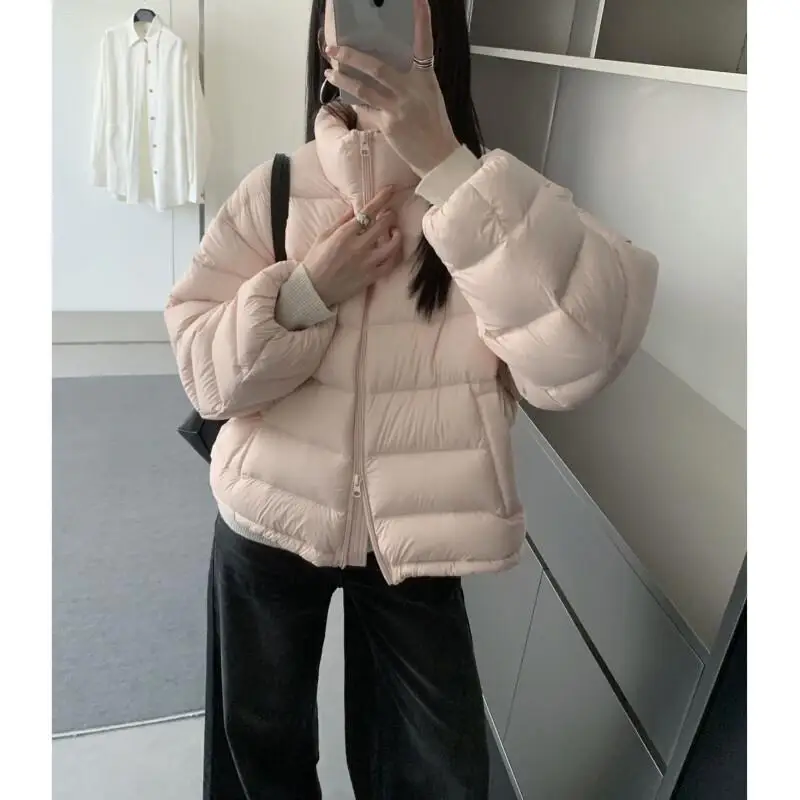 

Winter New Cotton Padded Jacket Women Casual Short Puffy Coat Thickened Fashion Keep Warm Dopamine Versatile Outerwear