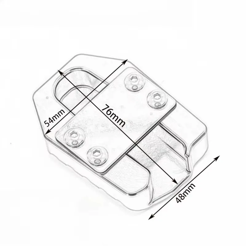 Qua для Benelli 502C задний ножной тормозной рычаг с ЧПУ, педаль увеличения, удлинитель задней тормозной колодки