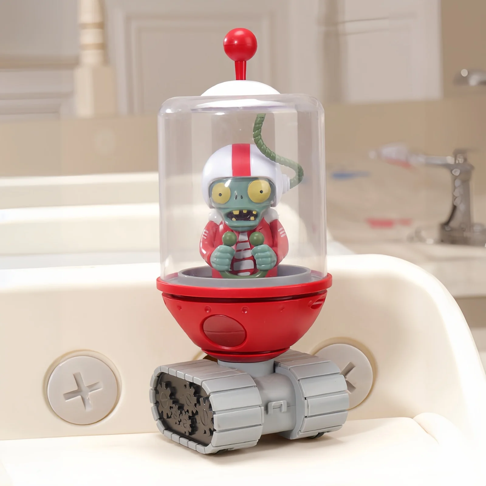 Plants vs Zombies 2 Electromagnetic Shield Zombie Pull back car toy Action Figures Battle Game Model Game Character Teenager Toy