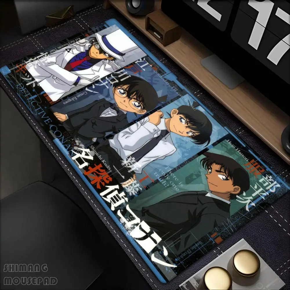

Anime Detective Conan Mouse Pad PC Gamer Alfombrilla Gaming Large Mousepad Rubber Non-slip XXL Mousepad Tapis De Souris Deskmat