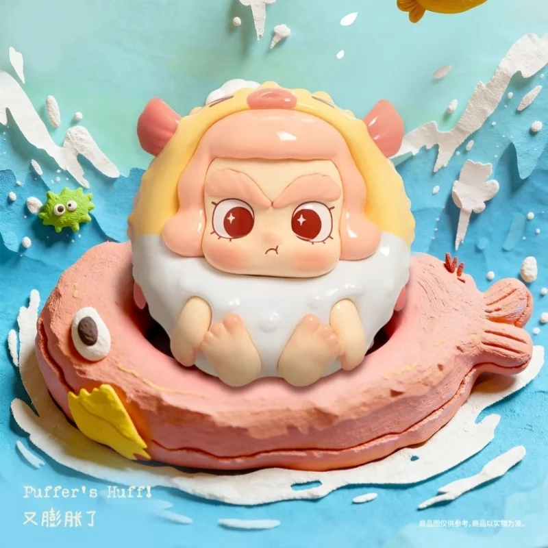 52TOYS公式シシル・タイダルストアシリーズ ブラインドボックスフィギュア - トレンディなコレクタブルトイ デスクトップデコレーション 誕生日プレゼントに最適