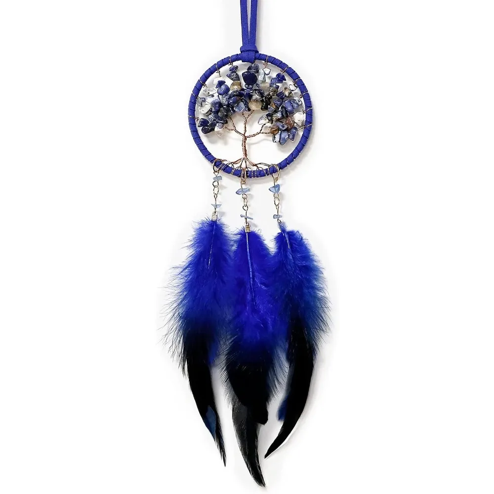 

Ловец снов, автомобильное зеркало заднего вида, подвеска, автомобильный шарм с хрустальными бусинами, Древо жизни, маленькие ловцы снов для заднего вида