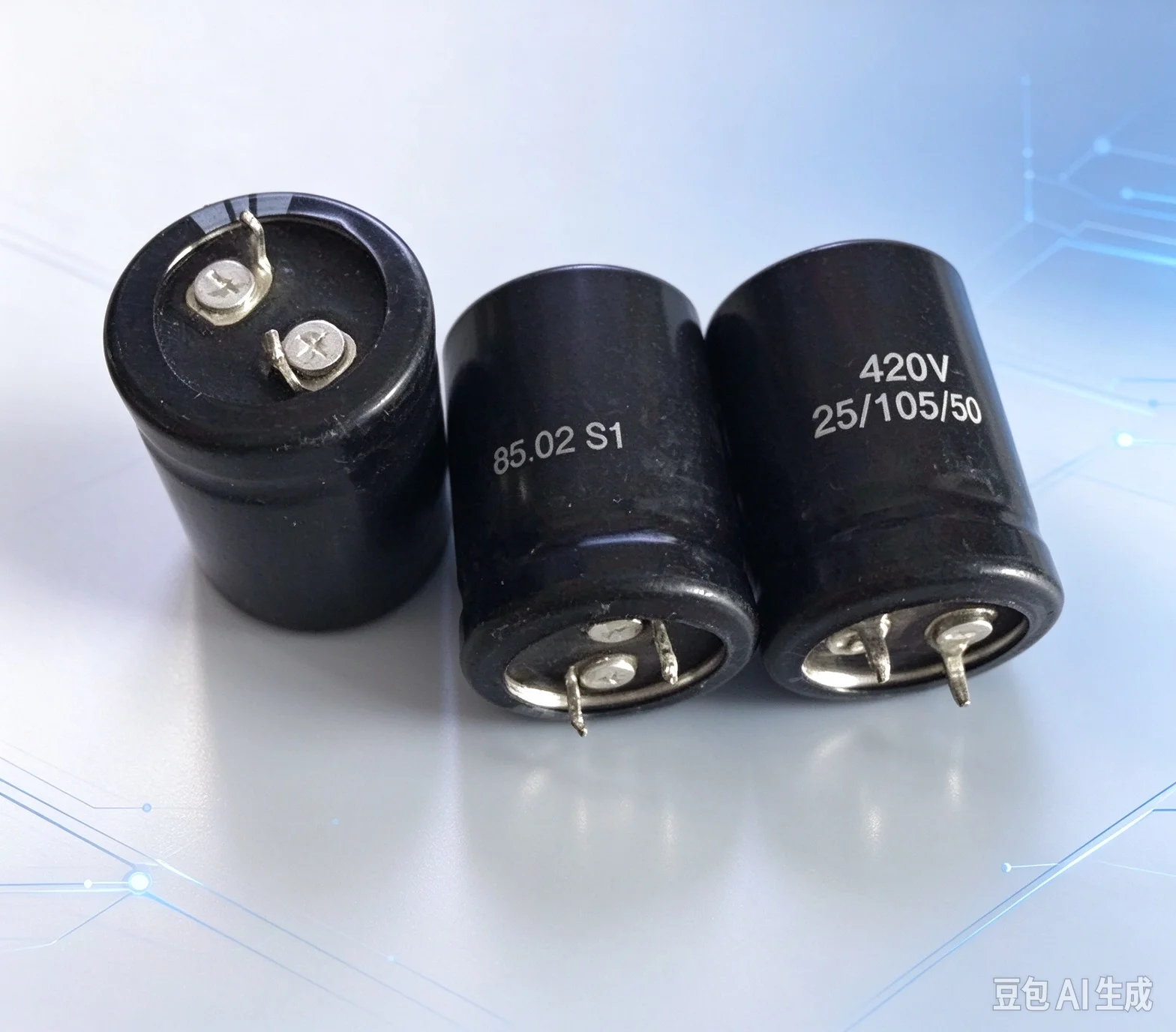 pulled-for-siemens-epcos-b43504-82uf-420v-capacitor-10pcs