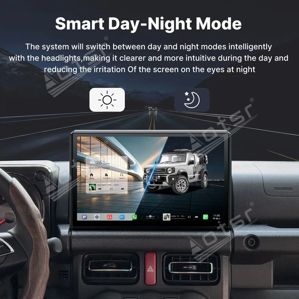 11.5"Android 15 For Suzuki Jimny 2019-2025 Car Radio GPS Navigation CarPlay DSP Screen Multimedia Player Head Unit view 4