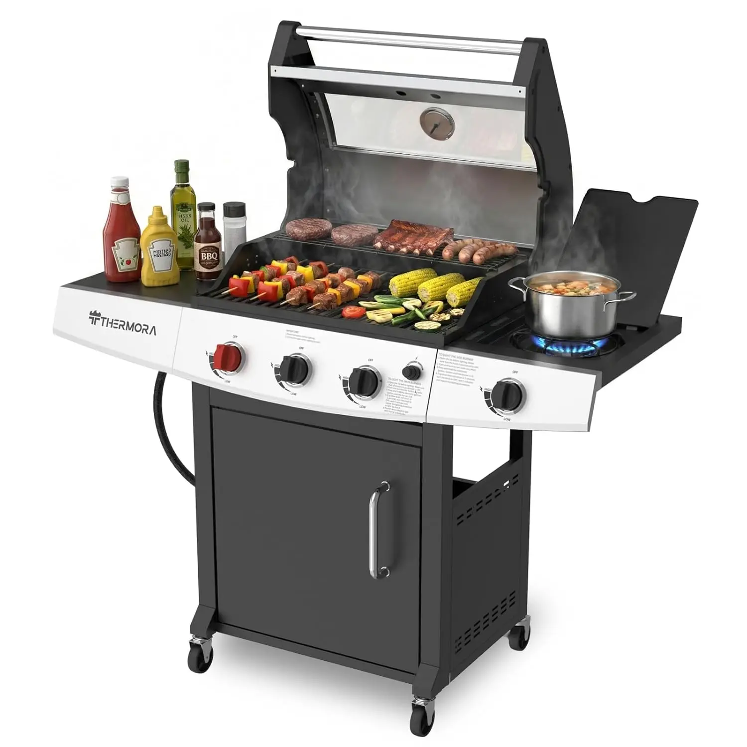 3 Burners Propane G…