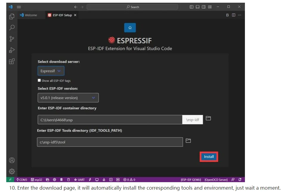 ESP32-S3 Mikro controller 2,4 GHz Wi-Fi-Entwicklungs platine 240MHz Dual-Core-Prozessor ESP32-S3-Wroom-1-N8R8 modul – Detail 15