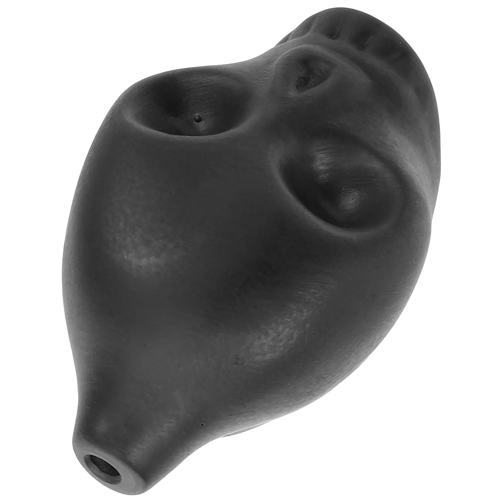 

Death Whistle Ceramic Skull Whistle Prop Shaped Halloween Party Crafts Decorative Screaming Prop Musical Instrument