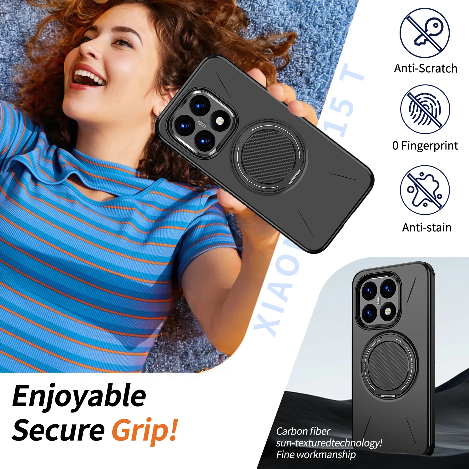 

Strong Magnetic Cover Fashion Case for Xiaomi 15T Pro 5G MI15T Xiaomi15t Xiao Mi 15t Cover