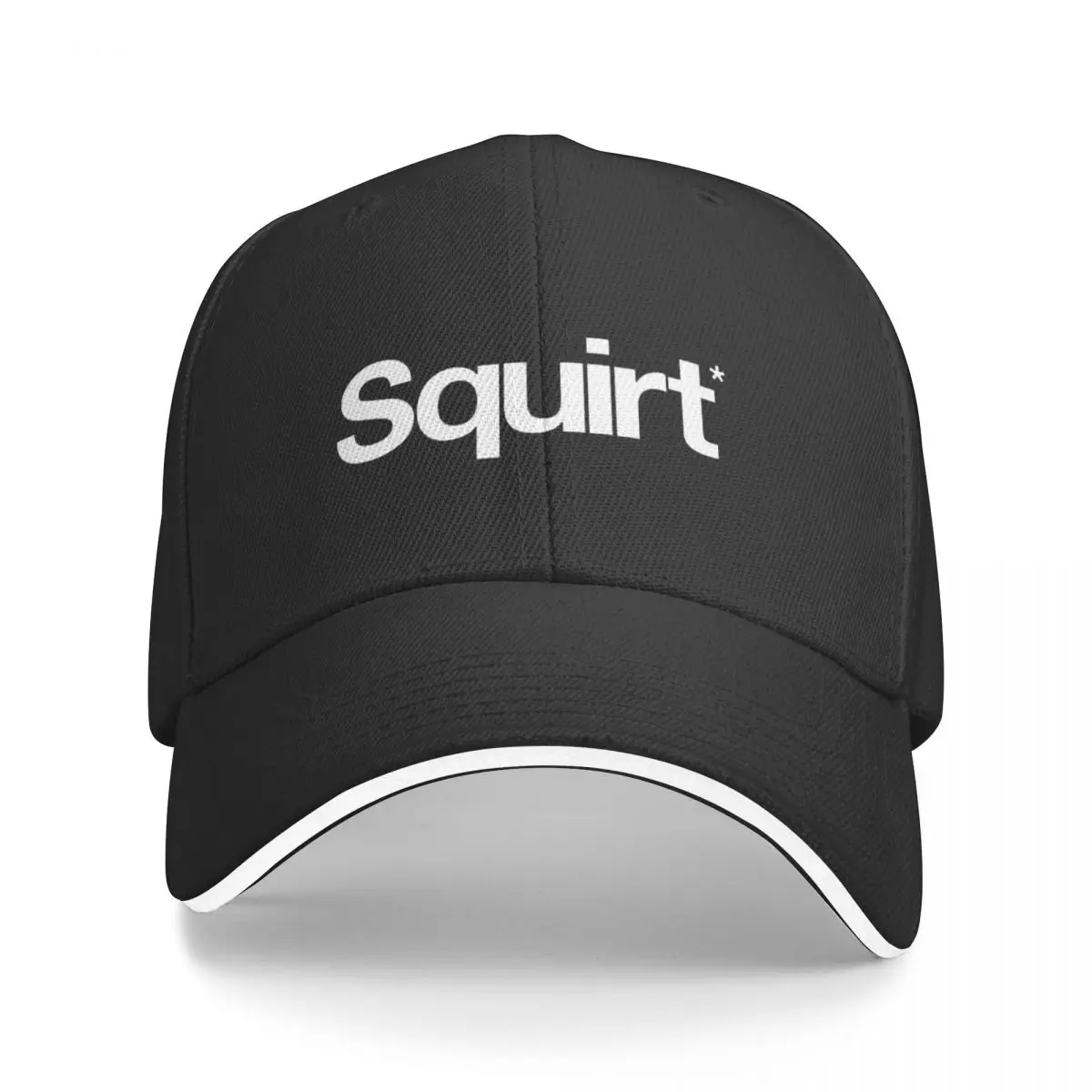 White Squirt Letters Sport Baseball Caps Women Men High-end Male Beach Dad Hats Peaked Cap