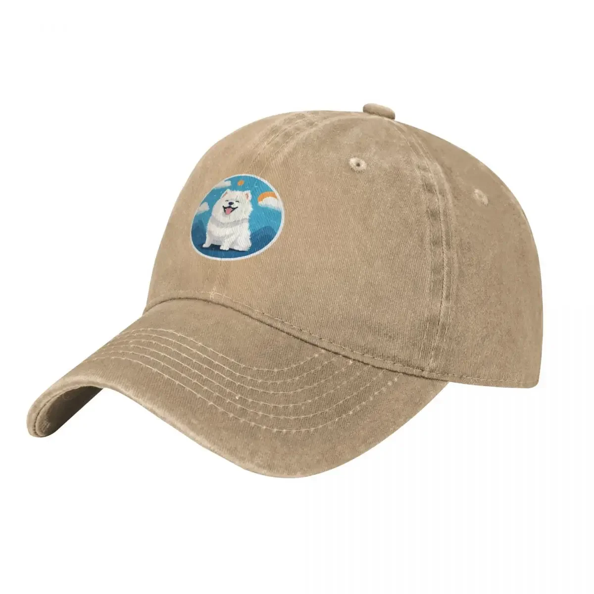 Cute Samoyed Baseball Cap cute |-F-| Golf Hat Man Beach Bag Male Women's