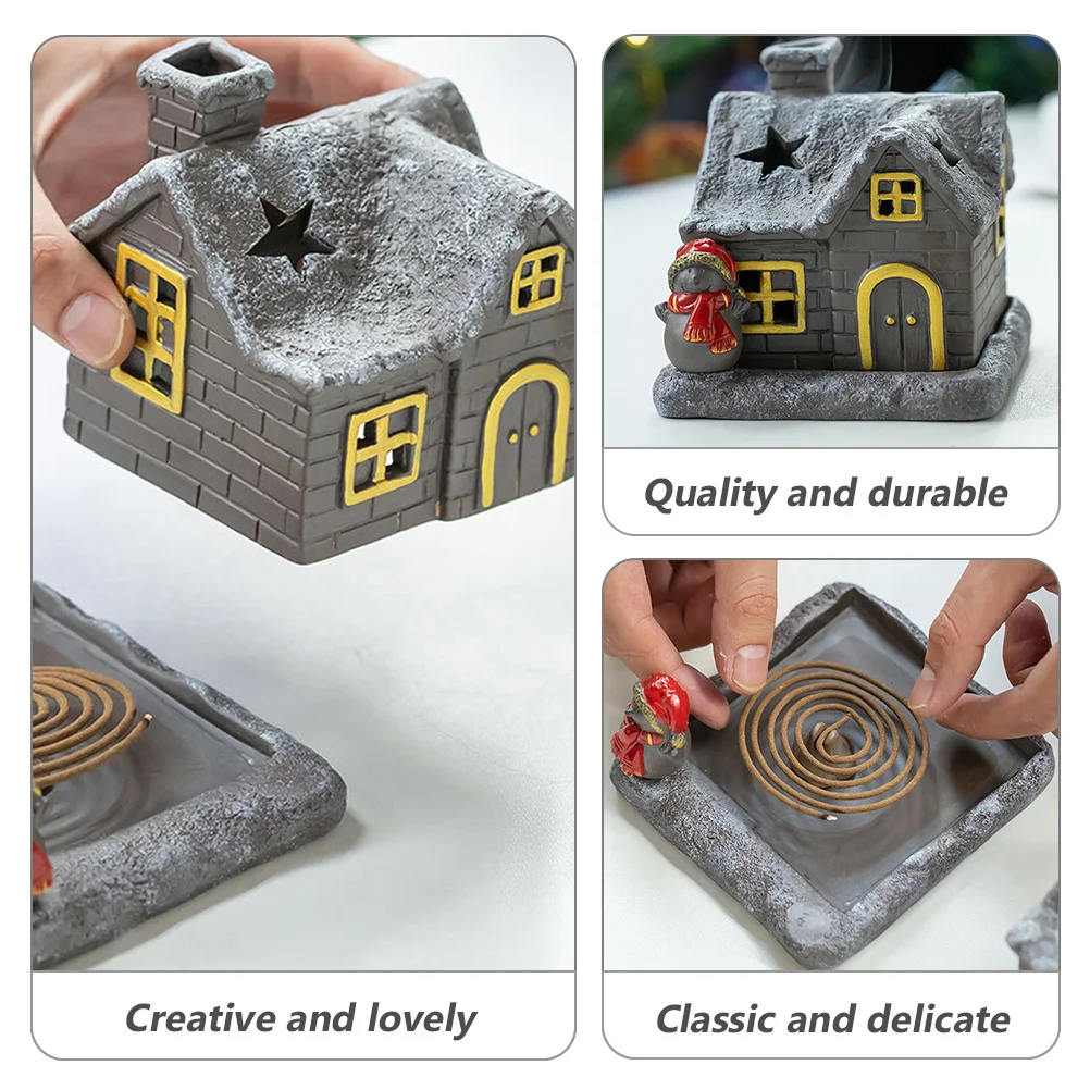 

Incense Holder Decor Home Decoration Christmas Ornaments Items Meditation Burner