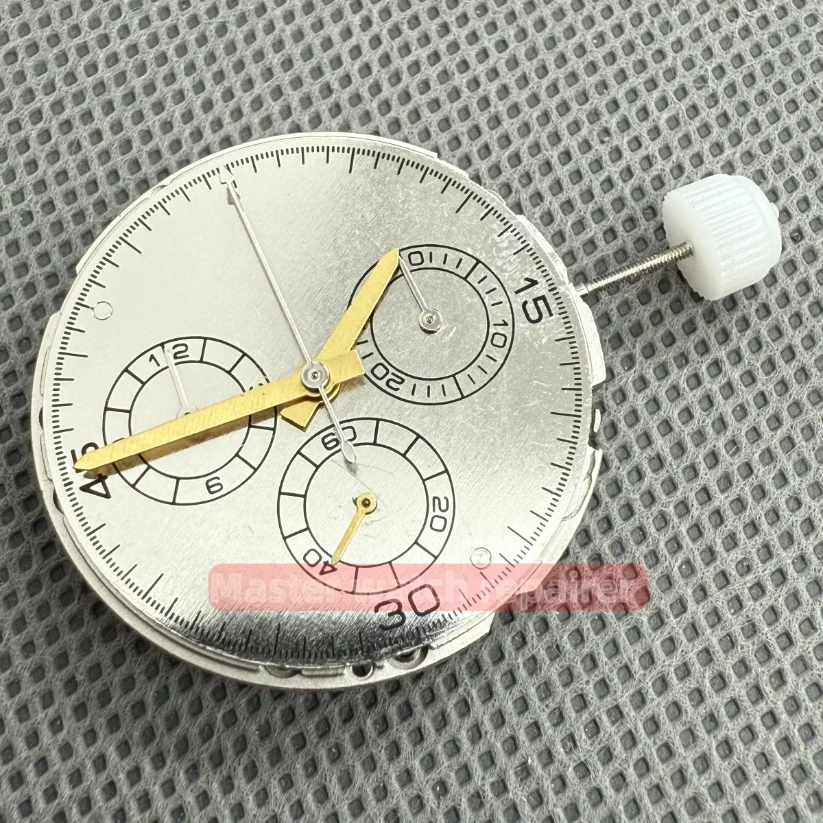 Shanghai 4130 movement Automatic Watch Movement 3.6.9 Chronogrpah For Asian 4130 Mechnical Replacement Repair Movement