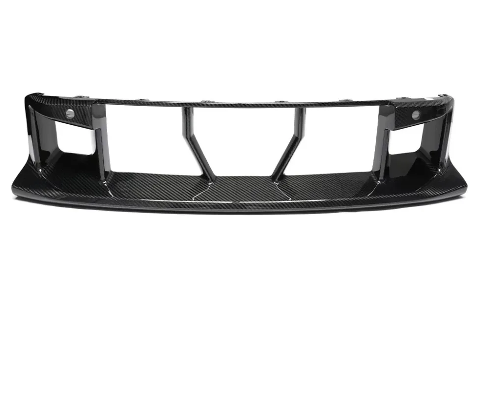 M2 G87 Dry Carbon Fiber Front Bumper Grid for BMW M2 Body Kits Real Carbon Car Front Air Intakes Mesh Replacement
