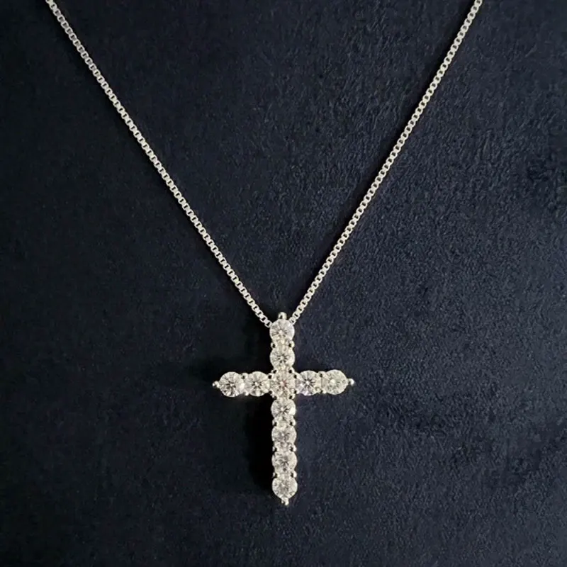 Мужские ожерелья с крестом, водонепроницаемые воротники с крестом из нержавеющей стали и круглое кольцо, модная толстовка с капюшоном, цепочка из титановой стали