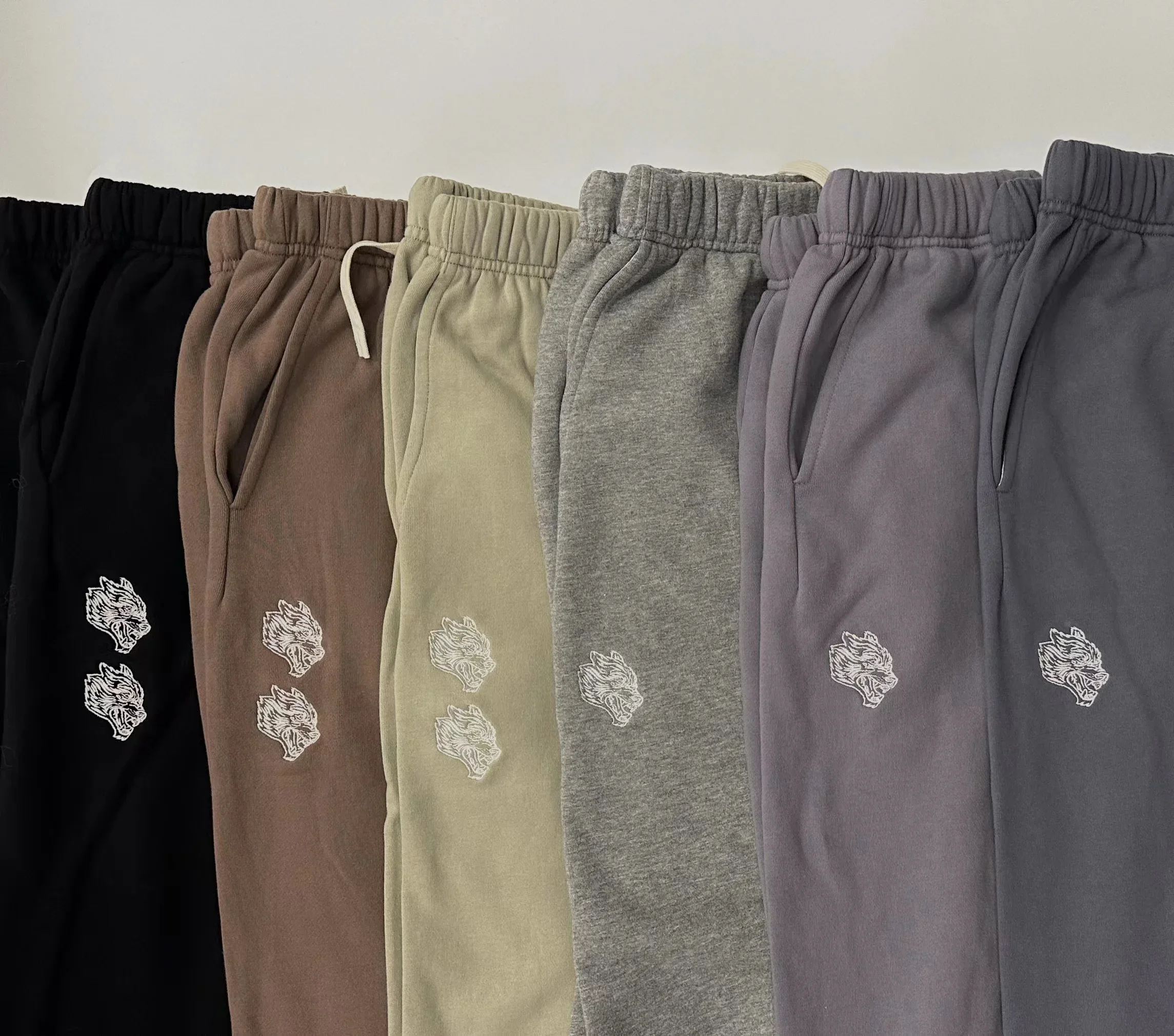 

European and American summer classic men's pure cotton straight sports sweatpants fitness training running basketball trousers