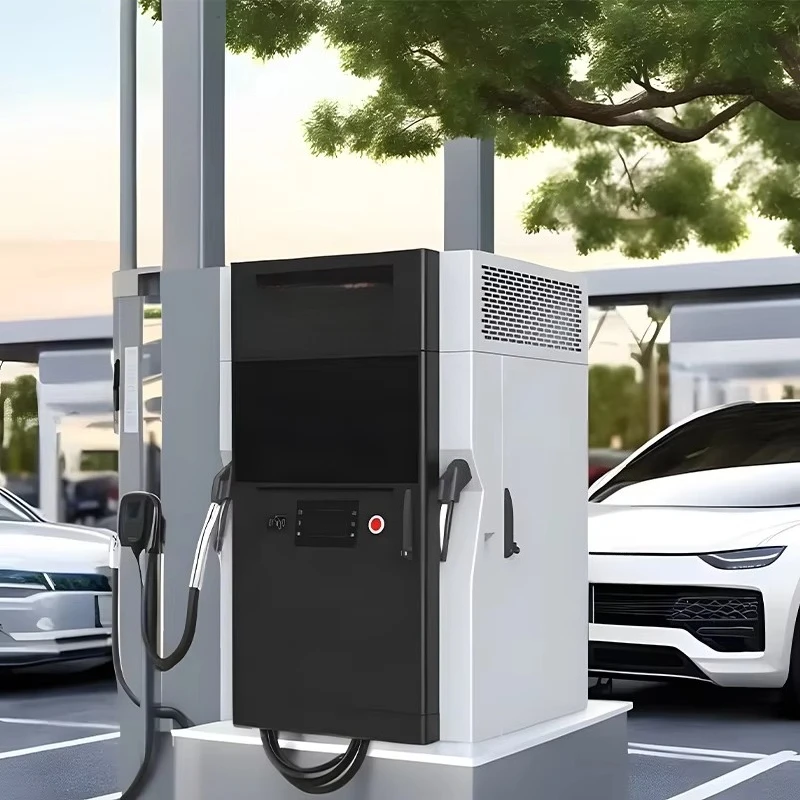 New Energy 120 KW Fast Charging Pile Industrial Commercial EV Car Charging Station Lithium Ion Storage Electric Charger DC