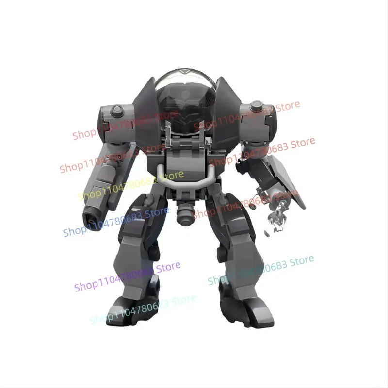 MOC Nuovi blocchi militari, bambole, mini bambole, soldati ai piedi, giocattoli Mecha con equipaggio, regali e ornamenti da collezione.