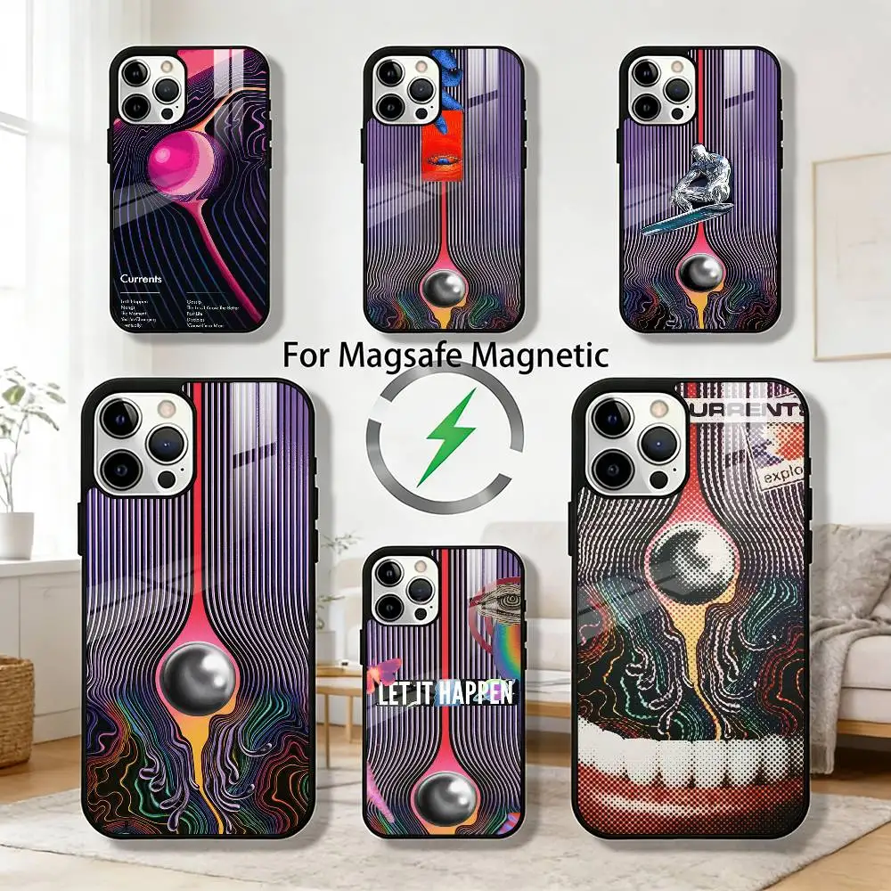 

Tame Impala Phone Case For iPhone 17,16,15,14,13,12,Plus,Pro,Max for Magsafe Magnetic Wireless Charging