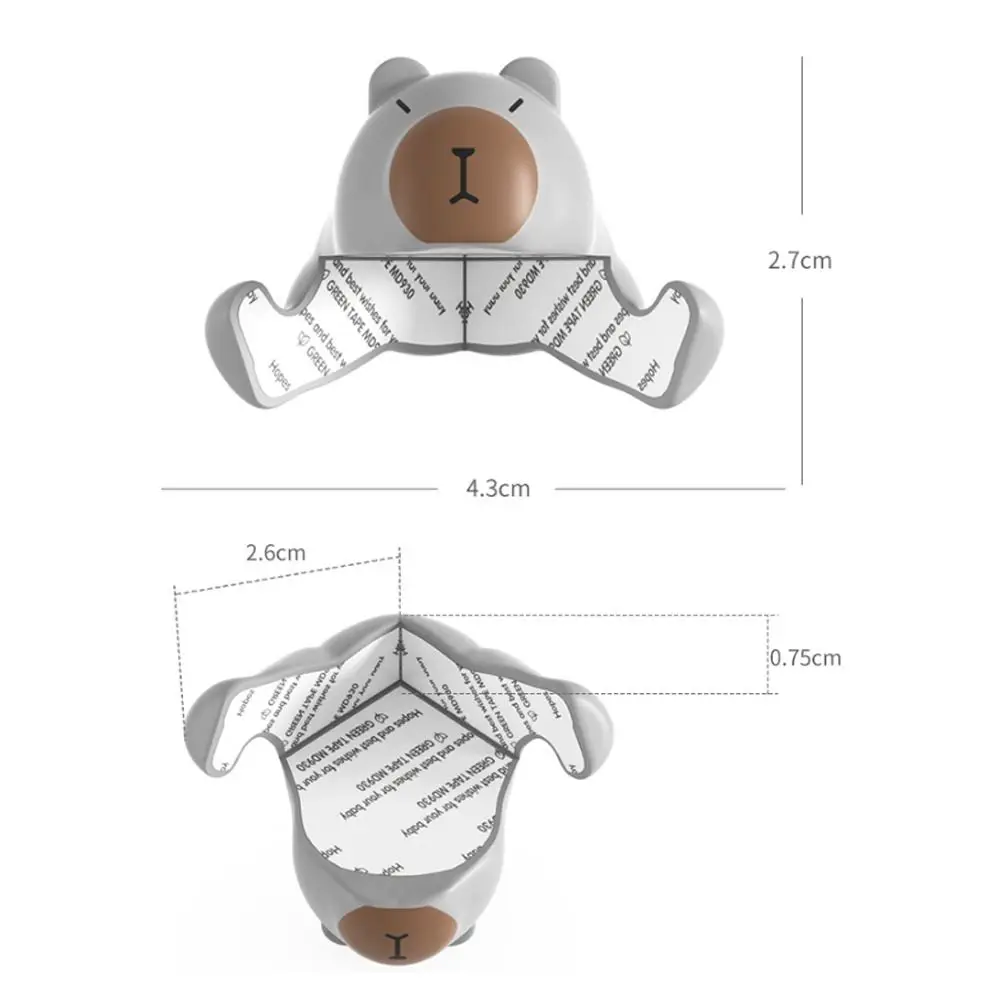 New Anticollision Strip Baby Safe Corner Protectors Safety Desk Corner Guards Capybara Soft Edge Protection Baby