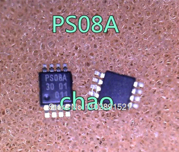 10PCS/LOT   PCA24S08ADP  PS08A MSOP-8