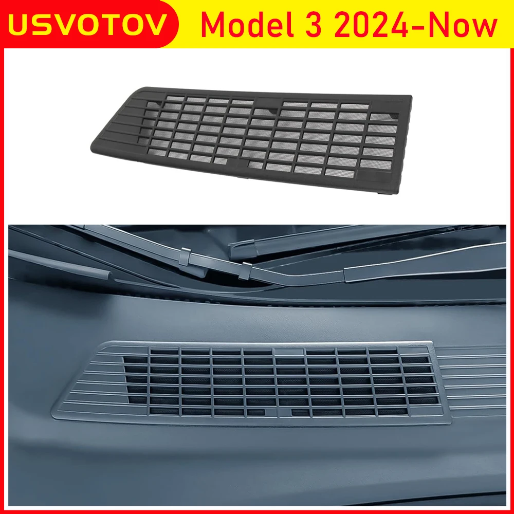 Air Intake Protective Cover for Tesla Model 3 Accessories 2024-2026 Air Flow Vent Protect Inlet Mesh Air Intake Vent Grille