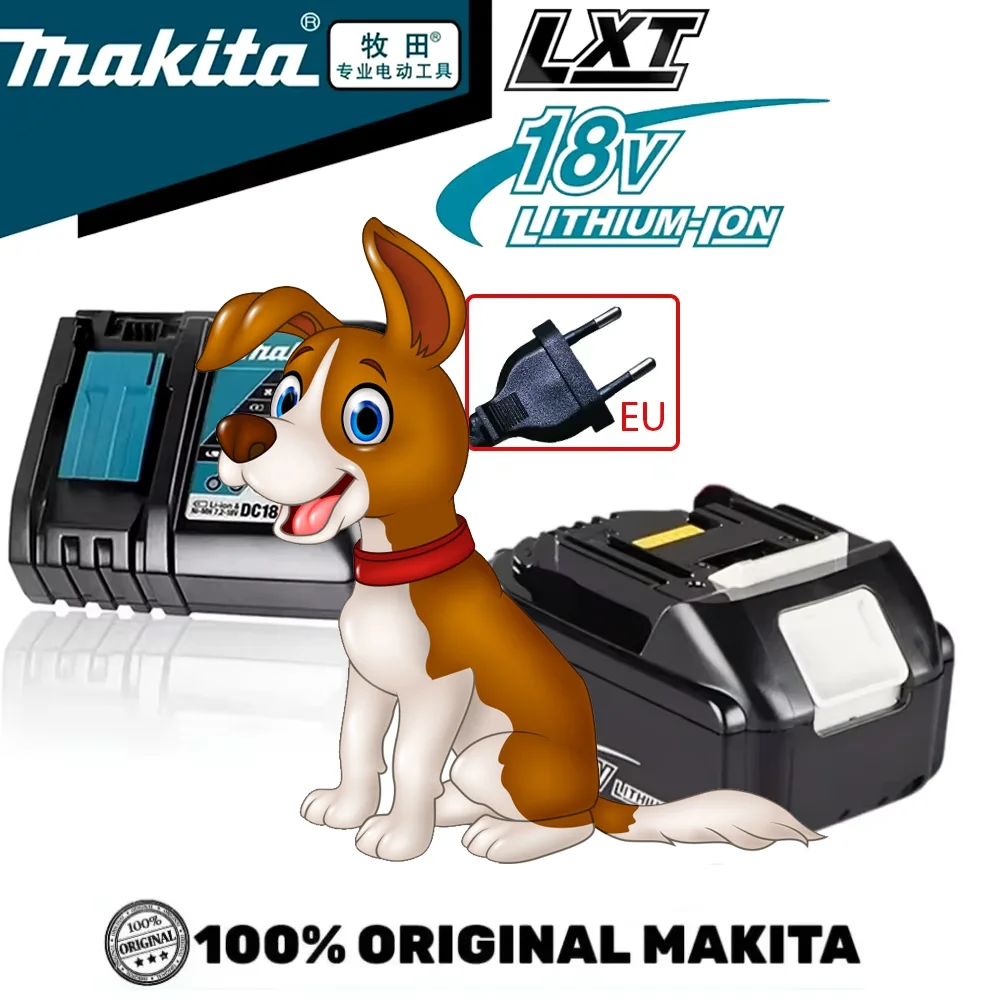 

Original Makita battery 18V 6.0Ahrechargeable battery, replacing Makita BL1830BL1840BL1850BL1860B, power tool battery