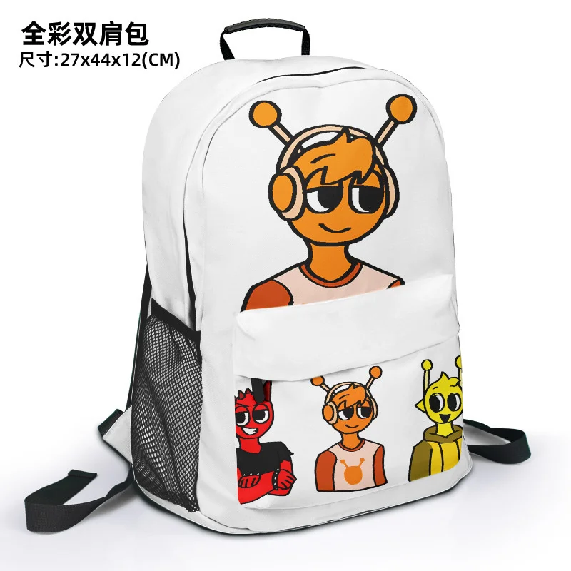 

Sprunki Backpack Children's Cartoon Anime Backpack Plush Wenda Shoulder Bag Halloween Backpack Oren Christmas Gift Vineria