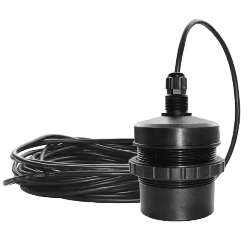 High-precision liquid level transmitter with 80g radar water level gauge for water level management in beverage production