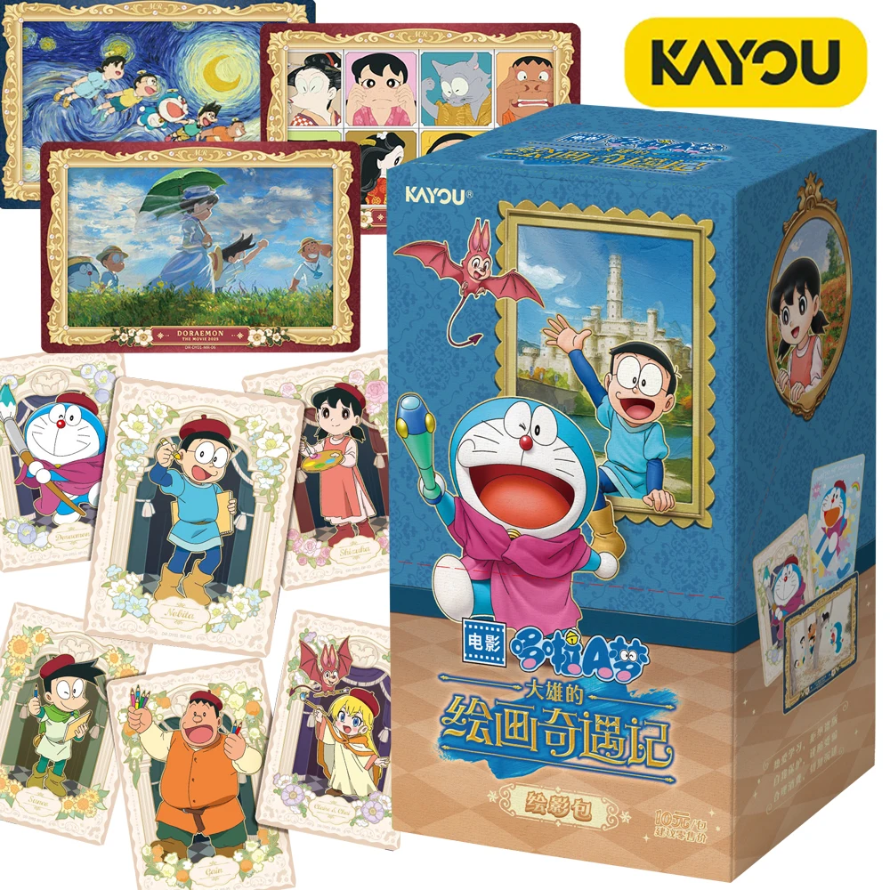 

KAYOU Original Doreamon Collection Cards Japanese Classic Animated Movie Exquisite Gorgeous Art Character Cards Boys Girls Gift