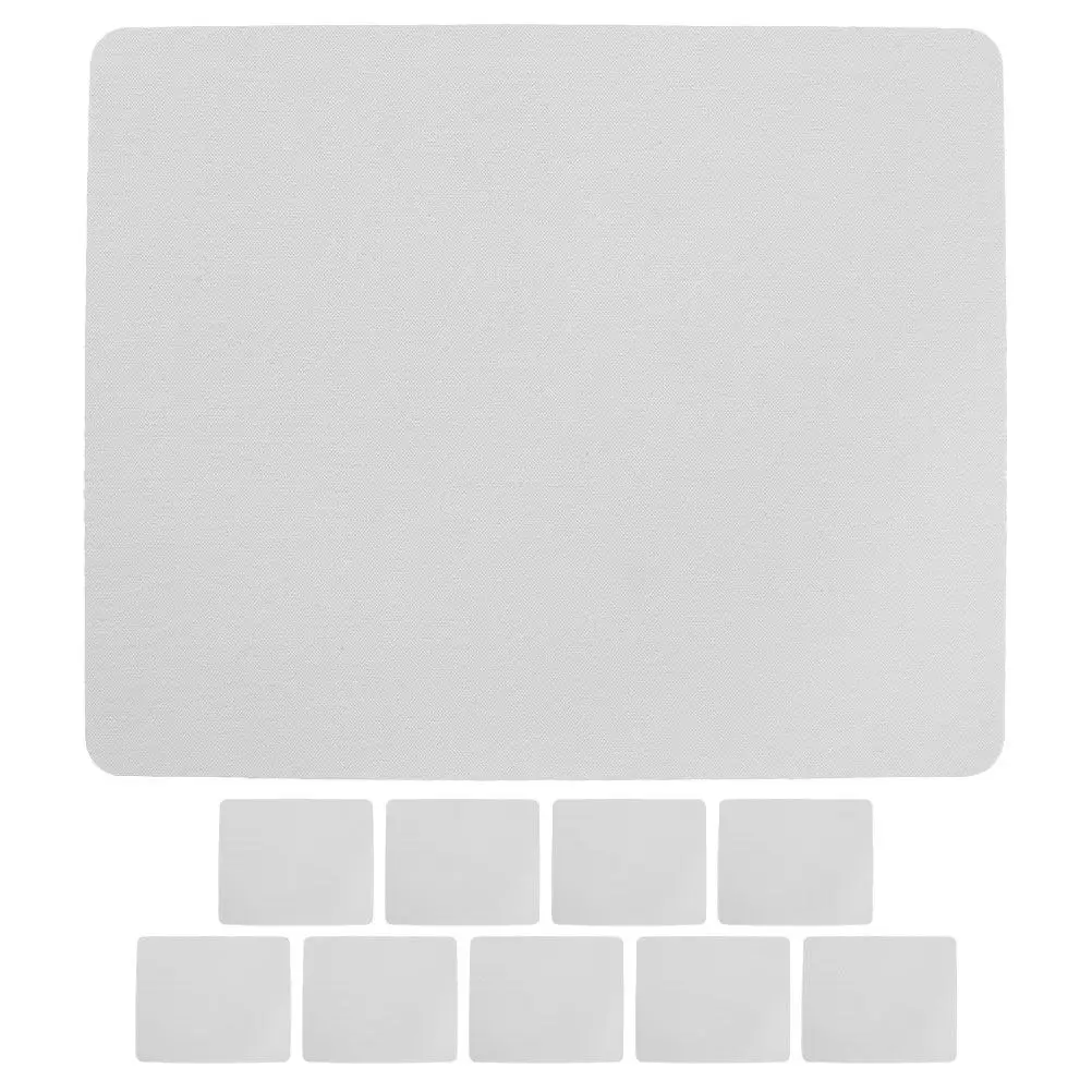 20Pcs Sublimation Mouse Pads Blank Large Desk Mat for Office Gaming Computer Mouse Use Sublimation Blank Pads Game Pad Blanks