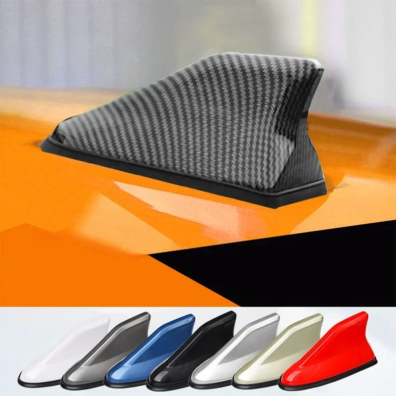 Car Radio Shark Fin Car Shark Antenna Radio FM Signal Design For All Cars Aerials Auto Exterior Styling Replacement Parts