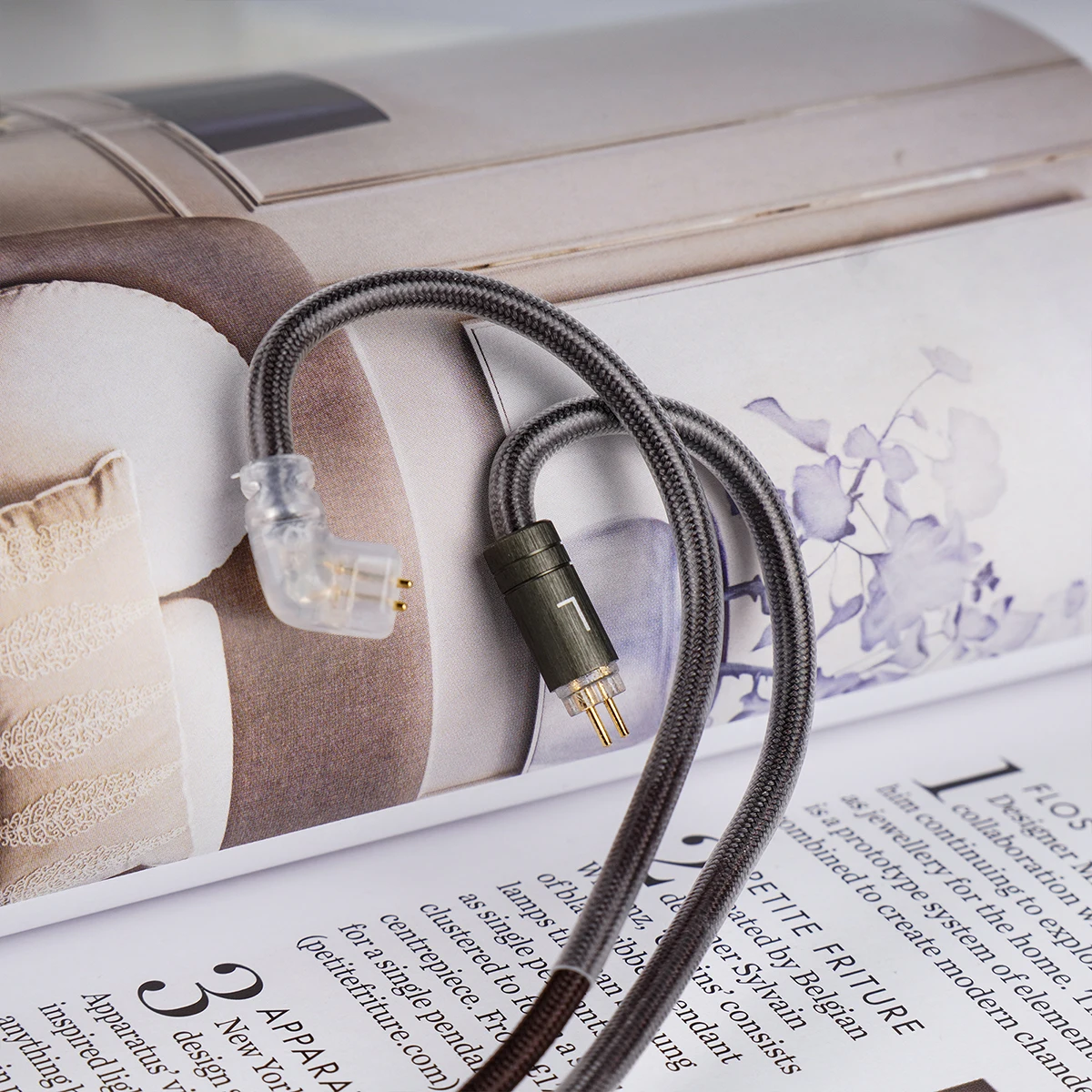 NICEHCK S77 ياربود ترقية سلك 7N سميكة الفضة مطلي OCC كابل مراقبة داخل الأذن 2Pin /QDC ل Cantor Legacy4 Performer8 NX8