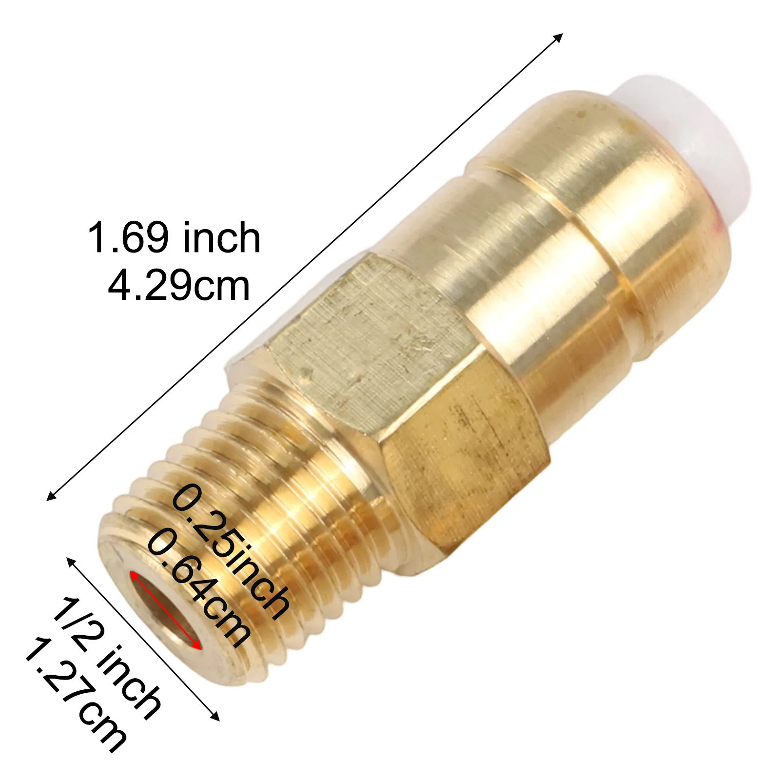 Pressure Washing Applications Pressure Washer Valve Brass Relief Valve Compatible With Multiple Brands Heavy-duty Construction
