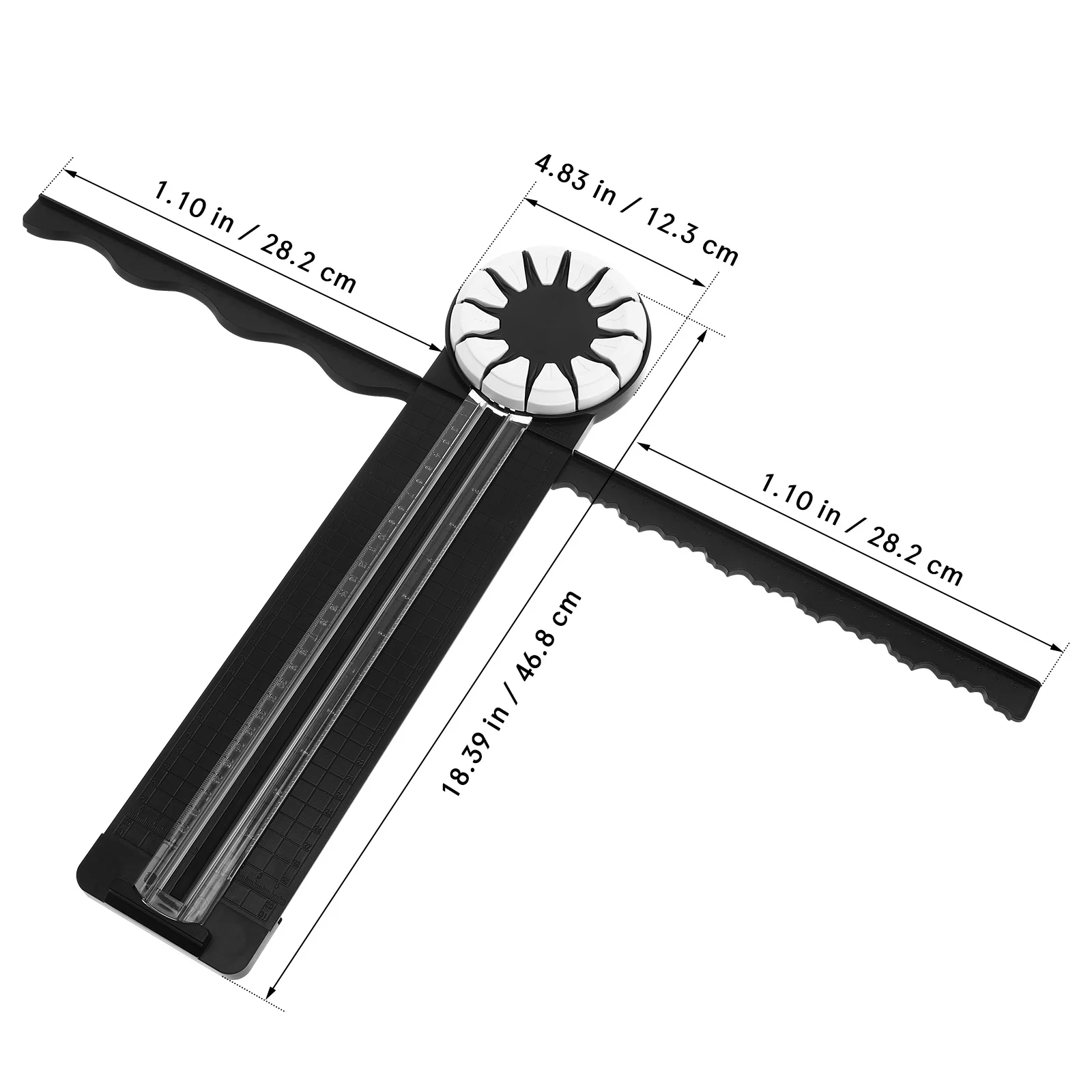 Premium High Precision Paper Trimmer Cutter Machine Plastic Office Craft Tool Accurate Cutting Stack Trimmer For