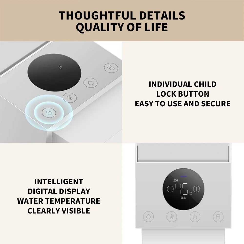 新しい Xiaomi Mijia インスタント温水ディスペンサー S2202 ホームオフィスデスクトップ電気ケトルサーモスタットポータブルウォーターポンプ高速