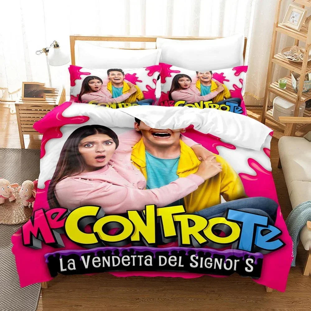 

3D Printed Me Contro Ensemble Group Comfortable Duvet Cover Pillowcase Bedding Set Children Bedroom Decoration Home Textile