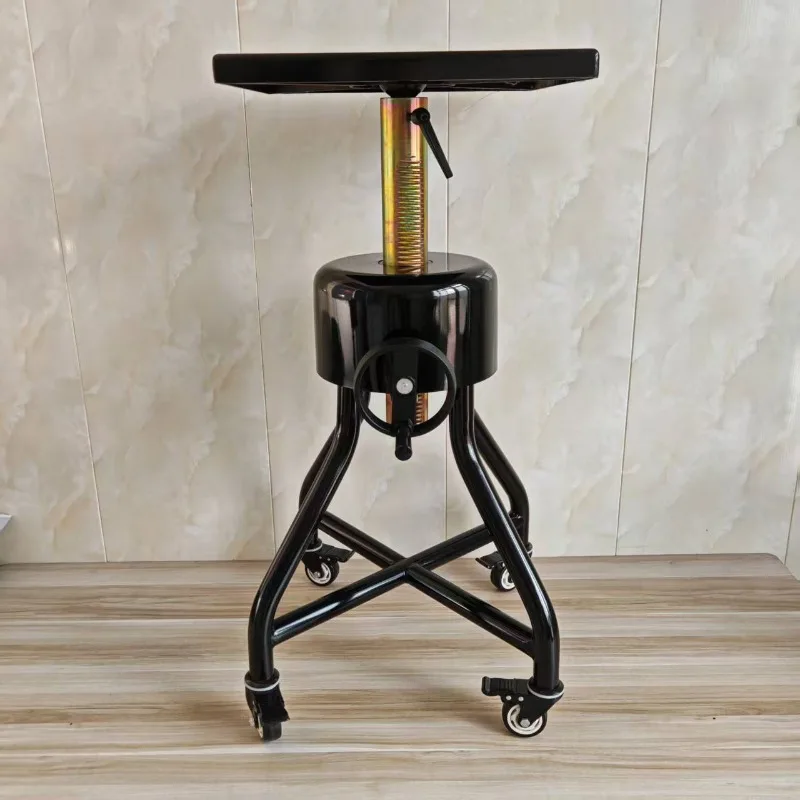 

Movable hand-cranked Academy of Fine Arts lifting sculpture turntable gimbal manual turntable