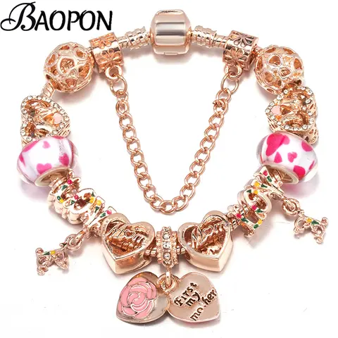 8 best sales roséguldarmband - №2